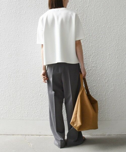 SHIPS / シップス Tシャツ | 《予約》SHIPS any:〈洗濯機可能〉エンブロイダリー ショートスリーブ プルオーバー | 詳細2