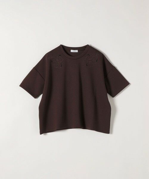 SHIPS / シップス Tシャツ | 《予約》SHIPS any:〈洗濯機可能〉エンブロイダリー ショートスリーブ プルオーバー | 詳細19