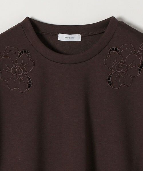 SHIPS / シップス Tシャツ | 《予約》SHIPS any:〈洗濯機可能〉エンブロイダリー ショートスリーブ プルオーバー | 詳細20