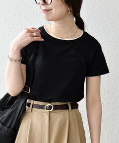 SHIPS / シップス Tシャツ | 《予約》SHIPS any:〈手洗い可能〉レイヤード シアー ワッフル TEE