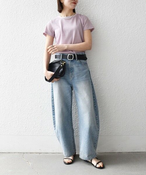 SHIPS / シップス Tシャツ | 《予約》SHIPS any:〈手洗い可能〉レイヤード シアー ワッフル TEE | 詳細23