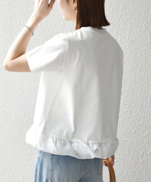 SHIPS / シップス Tシャツ | 《予約》SHIPS any:〈多機能/洗濯機可能〉マルチファンクション ドッキング ヘム コンパクト TEE | 詳細6