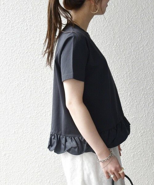 SHIPS / シップス Tシャツ | 《予約》SHIPS any:〈多機能/洗濯機可能〉マルチファンクション ドッキング ヘム コンパクト TEE | 詳細16