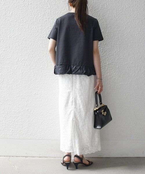 SHIPS / シップス Tシャツ | 《予約》SHIPS any:〈多機能/洗濯機可能〉マルチファンクション ドッキング ヘム コンパクト TEE | 詳細11