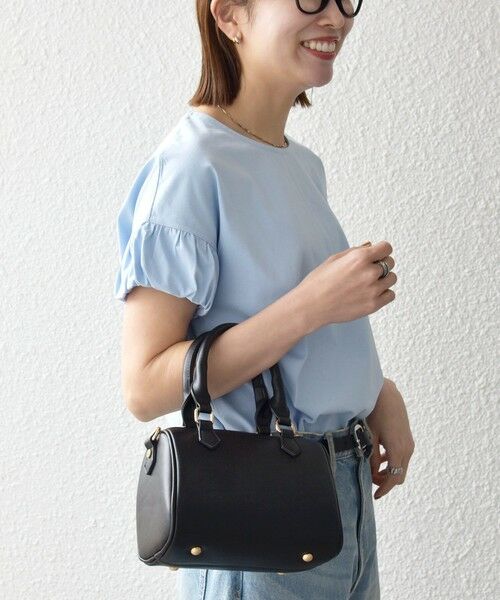 SHIPS / シップス Tシャツ | 《予約》SHIPS any:〈多機能/洗濯機可能〉マルチファンクション ギャザー スリーブ TEE | 詳細30