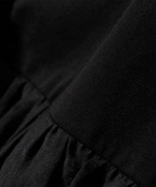 SHIPS / シップス Tシャツ | 《予約》SHIPS any:〈洗濯機可能〉フリル コンビ ノースリーブ TEE | 詳細22