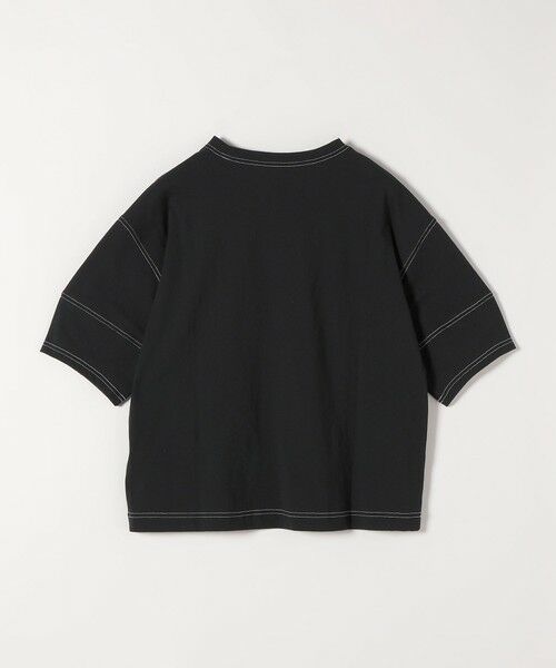 SHIPS / シップス Tシャツ | 《予約》SHIPS any:〈抗菌防臭/洗濯機可能〉USAコットン 配色 ステッチ ワイド TEE | 詳細22