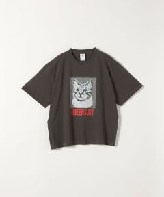 SHIPS / シップス Tシャツ | GOOD MOTIVE TEE:〈洗濯機可能〉プリント デザイン ロゴ Tシャツ