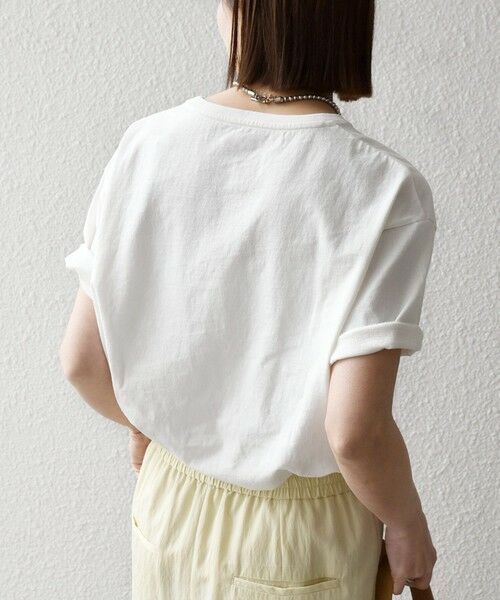 SHIPS / シップス Tシャツ | 《予約》【SHIPS any別注】La Hutte:〈洗濯機可能〉デザイン ロゴ プリント TEE 26SS | 詳細14