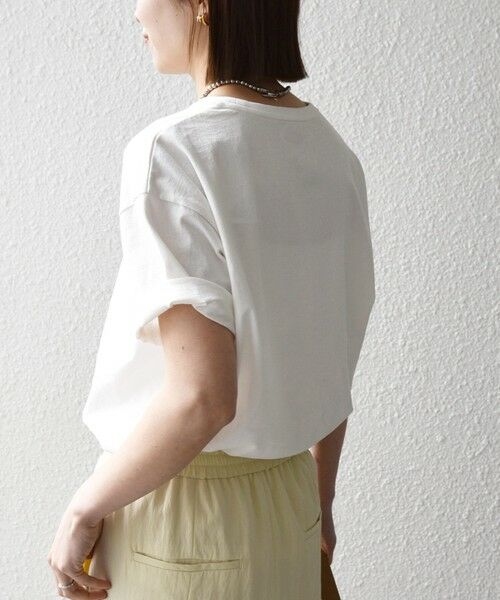 SHIPS / シップス Tシャツ | 《予約》【SHIPS any別注】La Hutte:〈洗濯機可能〉デザイン ロゴ プリント TEE 26SS | 詳細15