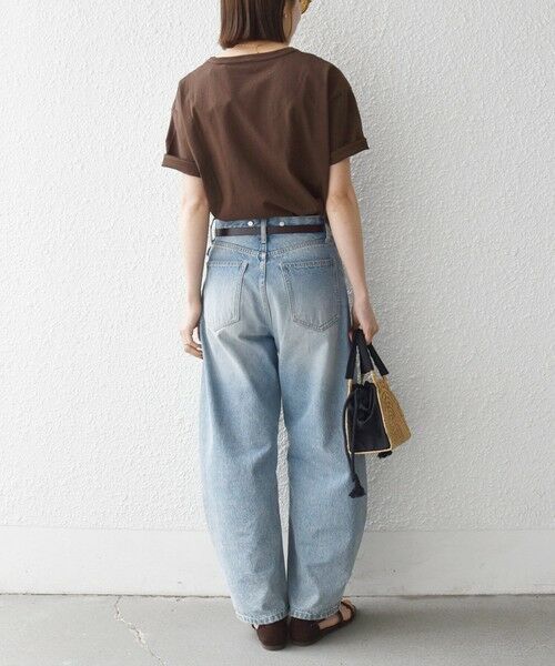 SHIPS / シップス Tシャツ | 《予約》【SHIPS any別注】La Hutte:〈洗濯機可能〉デザイン ロゴ プリント TEE 26SS | 詳細24