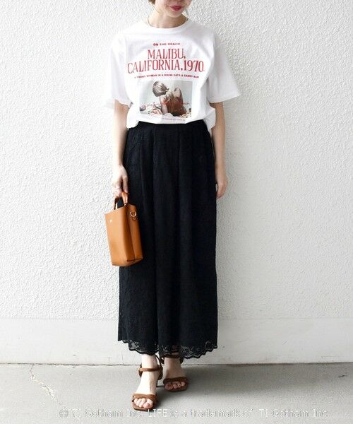 SHIPS / シップス Tシャツ | 《予約》【SHIPS any別注】GOOD ROCK SPEED:〈洗濯機可能〉LPC ロゴ プリント TEE | 詳細1