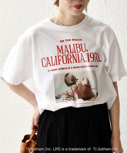 SHIPS / シップス Tシャツ | 《予約》【SHIPS any別注】GOOD ROCK SPEED:〈洗濯機可能〉LPC ロゴ プリント TEE | 詳細3