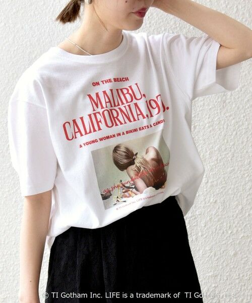 SHIPS / シップス Tシャツ | 《予約》【SHIPS any別注】GOOD ROCK SPEED:〈洗濯機可能〉LPC ロゴ プリント TEE | 詳細4