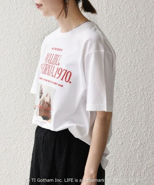 SHIPS / シップス Tシャツ | 《予約》【SHIPS any別注】GOOD ROCK SPEED:〈洗濯機可能〉LPC ロゴ プリント TEE | 詳細6