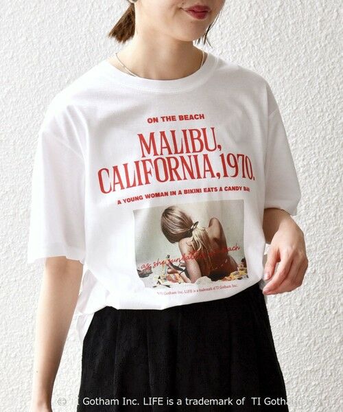 SHIPS / シップス Tシャツ | 《予約》【SHIPS any別注】GOOD ROCK SPEED:〈洗濯機可能〉LPC ロゴ プリント TEE | 詳細7