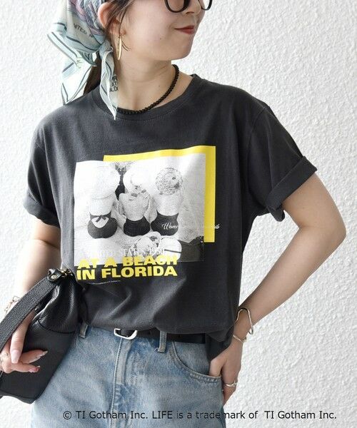 SHIPS / シップス Tシャツ | 《予約》【SHIPS any別注】GOOD ROCK SPEED:〈洗濯機可能〉LPC ロゴ プリント TEE | 詳細12