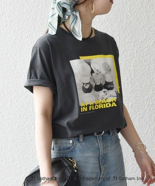 SHIPS / シップス Tシャツ | 《予約》【SHIPS any別注】GOOD ROCK SPEED:〈洗濯機可能〉LPC ロゴ プリント TEE | 詳細13