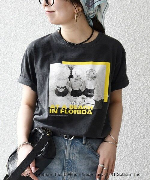 SHIPS / シップス Tシャツ | 《予約》【SHIPS any別注】GOOD ROCK SPEED:〈洗濯機可能〉LPC ロゴ プリント TEE | 詳細17