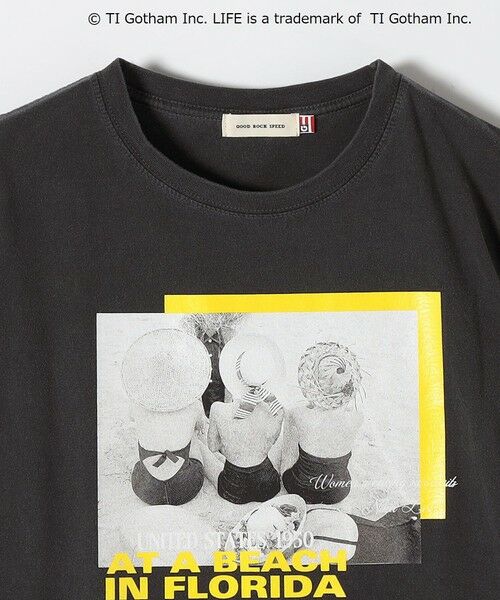 SHIPS / シップス Tシャツ | 《予約》【SHIPS any別注】GOOD ROCK SPEED:〈洗濯機可能〉LPC ロゴ プリント TEE | 詳細19