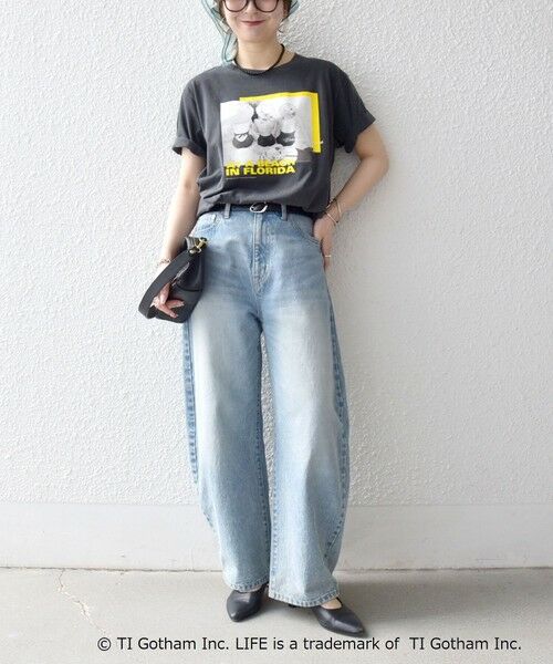 SHIPS / シップス Tシャツ | 《予約》【SHIPS any別注】GOOD ROCK SPEED:〈洗濯機可能〉LPC ロゴ プリント TEE | 詳細10