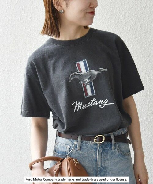 SHIPS / シップス Tシャツ | 《一部予約》GOOD ROCK SPEED:〈洗濯機可能〉CAR ロゴ プリント TEE | 詳細3