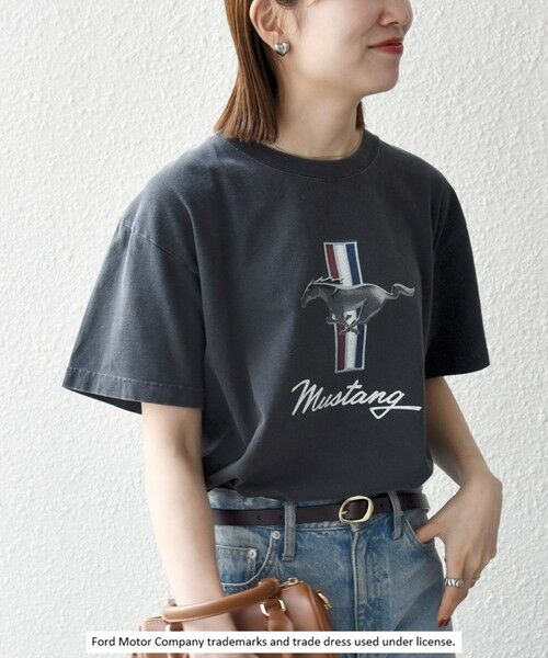 SHIPS / シップス Tシャツ | 《一部予約》GOOD ROCK SPEED:〈洗濯機可能〉CAR ロゴ プリント TEE | 詳細4