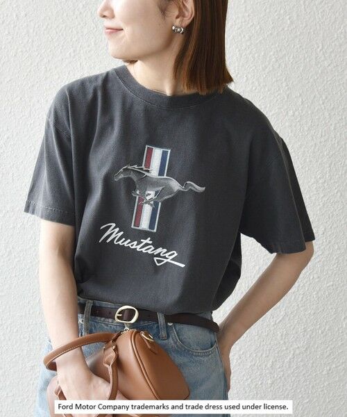 SHIPS / シップス Tシャツ | 《一部予約》GOOD ROCK SPEED:〈洗濯機可能〉CAR ロゴ プリント TEE | 詳細7
