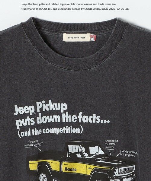 SHIPS / シップス Tシャツ | 《予約》GOOD ROCK SPEED:〈洗濯機可能〉Jeep CAR ロゴ プリント TEE | 詳細11