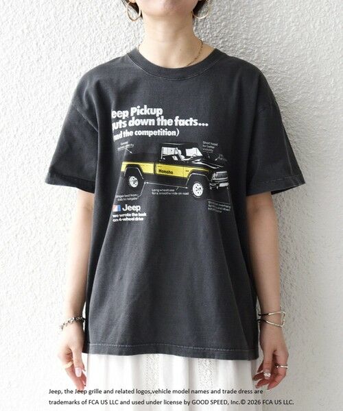 SHIPS / シップス Tシャツ | 《予約》GOOD ROCK SPEED:〈洗濯機可能〉Jeep CAR ロゴ プリント TEE | 詳細16