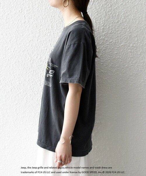 SHIPS / シップス Tシャツ | 《予約》GOOD ROCK SPEED:〈洗濯機可能〉Jeep CAR ロゴ プリント TEE | 詳細17