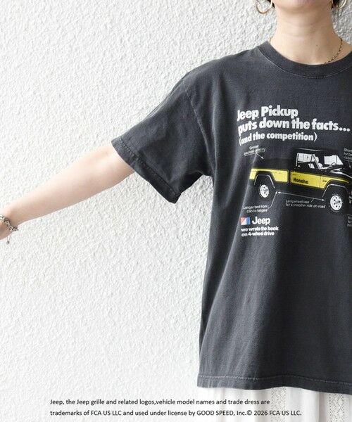 SHIPS / シップス Tシャツ | 《予約》GOOD ROCK SPEED:〈洗濯機可能〉Jeep CAR ロゴ プリント TEE | 詳細19