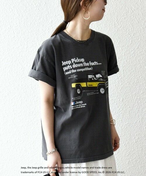 SHIPS / シップス Tシャツ | 《予約》GOOD ROCK SPEED:〈洗濯機可能〉Jeep CAR ロゴ プリント TEE | 詳細5