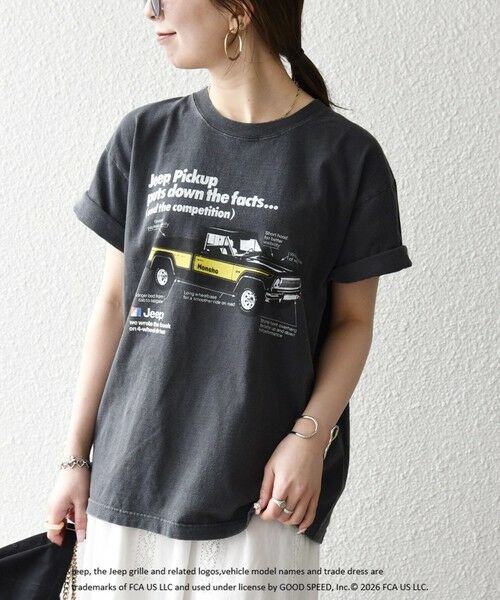 SHIPS / シップス Tシャツ | 《予約》GOOD ROCK SPEED:〈洗濯機可能〉Jeep CAR ロゴ プリント TEE | 詳細8