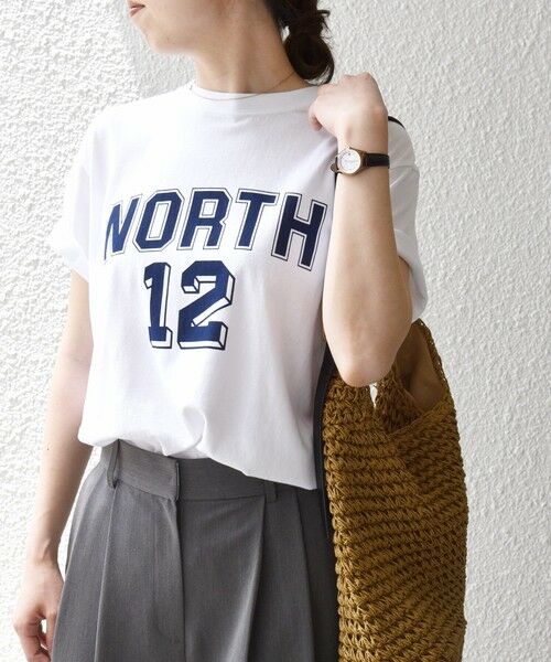 SHIPS / シップス Tシャツ | GULFCOAST SPORTSWEAR:〈洗濯機可能〉ヴィンテージ ライク グラフィック TEE | 詳細3