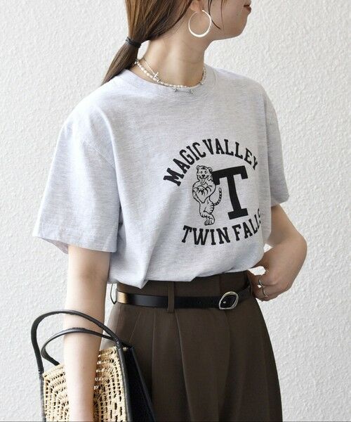 SHIPS / シップス Tシャツ | GULFCOAST SPORTSWEAR:〈洗濯機可能〉ヴィンテージ ライク グラフィック TEE | 詳細12