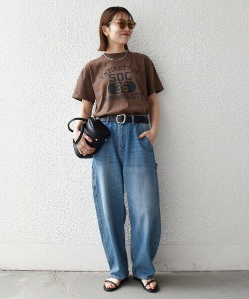 SHIPS / シップス Tシャツ | GULFCOAST SPORTSWEAR:〈洗濯機可能〉ヴィンテージ ライク グラフィック TEE | 詳細19