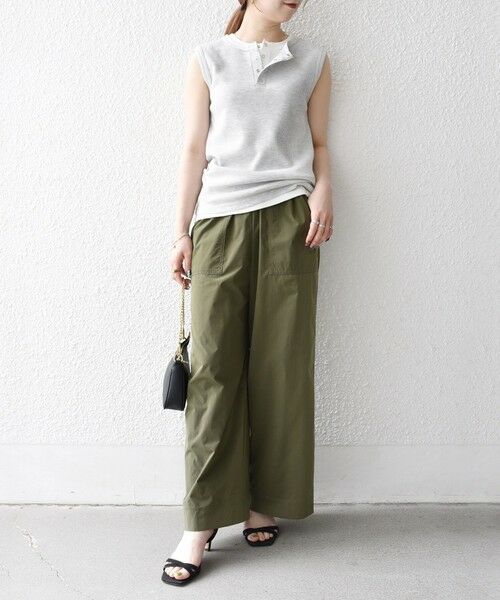 SHIPS / シップス その他パンツ | 【WEB限定】SHIPS any:〈洗濯機可能〉タイプライター イージー ベイカー パンツ 2 | 詳細1