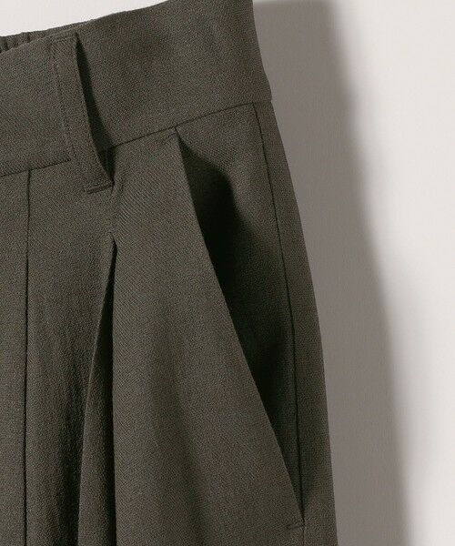 SHIPS / シップス その他パンツ | 《予約》SHIPS any:〈洗濯機可能〉リネンミックス 2タック テーパード パンツ | 詳細11