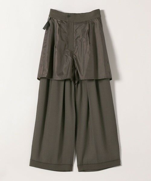 SHIPS / シップス その他パンツ | 《予約》SHIPS any:〈洗濯機可能〉リネンミックス 2タック テーパード パンツ | 詳細15