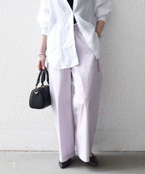 SHIPS / シップス その他パンツ | 《予約》SHIPS any:〈洗濯機可能〉マルチストライプ パジャマ パンツ | 詳細15