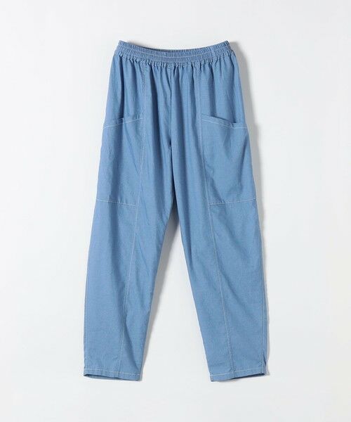 SHIPS / シップス その他パンツ | SHIPS any:〈洗濯機可能〉シャンブレー デニム ポケット テーパード パンツ | 詳細8