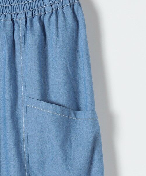 SHIPS / シップス その他パンツ | SHIPS any:〈洗濯機可能〉シャンブレー デニム ポケット テーパード パンツ | 詳細10