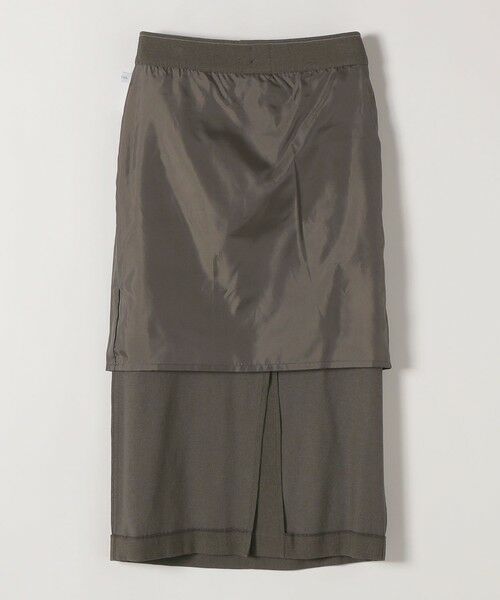 SHIPS / シップス ミニ・ひざ丈スカート | 《予約》SHIPS any:〈洗濯機可能〉リネンミックス ボタン デザイン タイト スカート | 詳細13