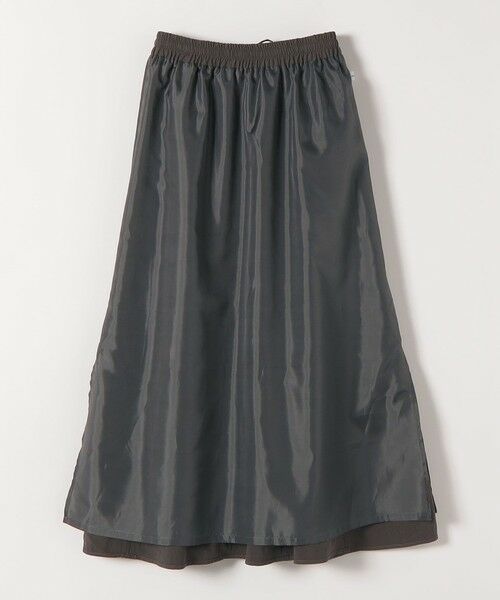 SHIPS / シップス ロング・マキシ丈スカート | SHIPS any:〈洗濯機可能〉ツイル アウト シーム イージー ギャザー スカート | 詳細15