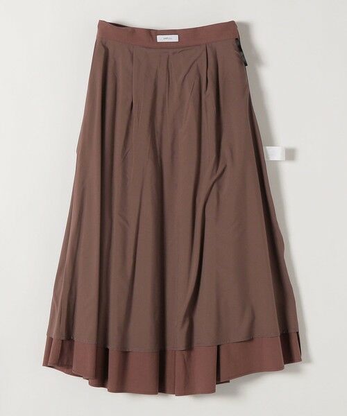 SHIPS / シップス ロング・マキシ丈スカート | 《予約》SHIPS any:〈洗濯機可能〉コットンミックス タイプライター フレア タック スカート | 詳細15