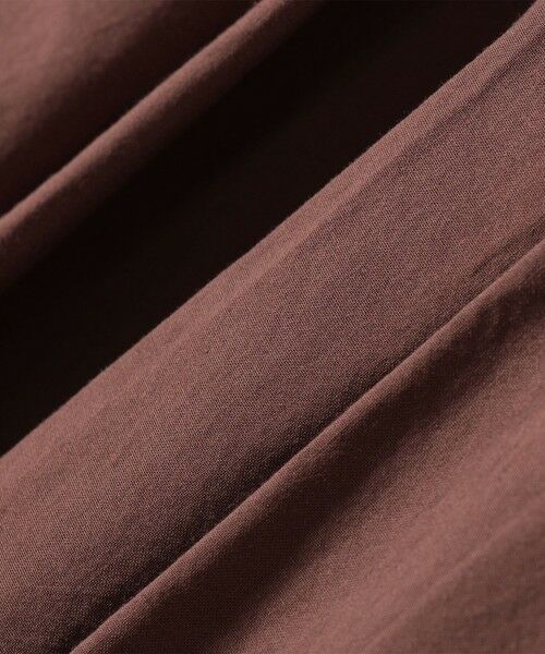 SHIPS / シップス ロング・マキシ丈スカート | 《予約》SHIPS any:〈洗濯機可能〉コットンミックス タイプライター フレア タック スカート | 詳細16