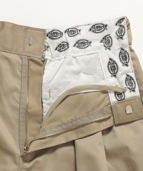SHIPS / シップス ショート・ハーフ・半端丈パンツ | DICKIES:〈洗濯機可能〉ツイル ツータック ショート パンツ | 詳細5