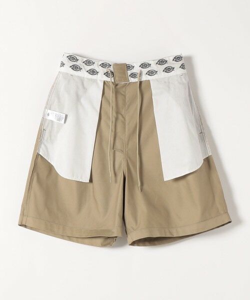 SHIPS / シップス ショート・ハーフ・半端丈パンツ | DICKIES:〈洗濯機可能〉ツイル ツータック ショート パンツ | 詳細8