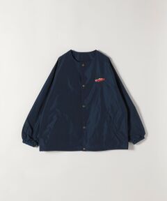 SHIPS / シップス ノーカラージャケット | PARROTT CANVAS:〈洗濯機可能〉ノーカラー ジャケット